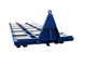 10 voet 16 Voet 20 Voet-de Containerpallet Gemakkelijke de Capaciteit Dolly van de 27 Tonlading handhaven leverancier