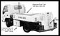 Zuivere Witte 4000 de Vrachtwagentanks van het Liter Drinkbare Water meer dan 120 van de Strooml/min. Snelheid leverancier